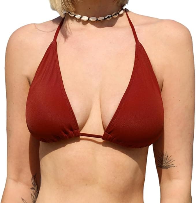 MYLILY Bikini top trójkątny | bikini damskie
