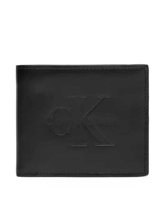 Calvin Klein Portfel męski Bold Billfold LV04D1155G Czarny