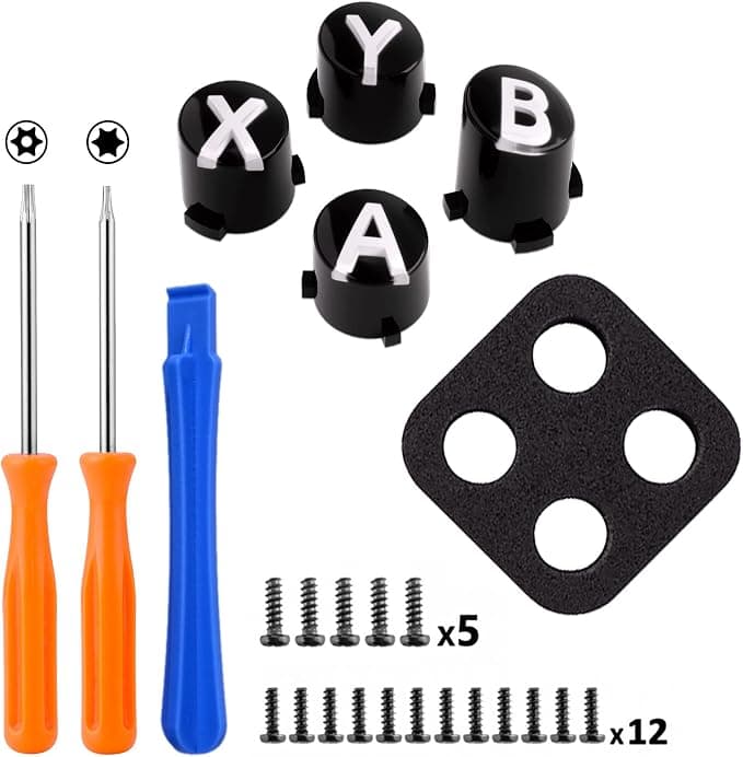 eXtremeRate Wymiana Custom ABXY Action Buttons dla Xbox Series X & S Controller