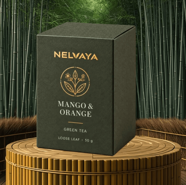 Herbata zielona - NELVAYA Mango & Orange