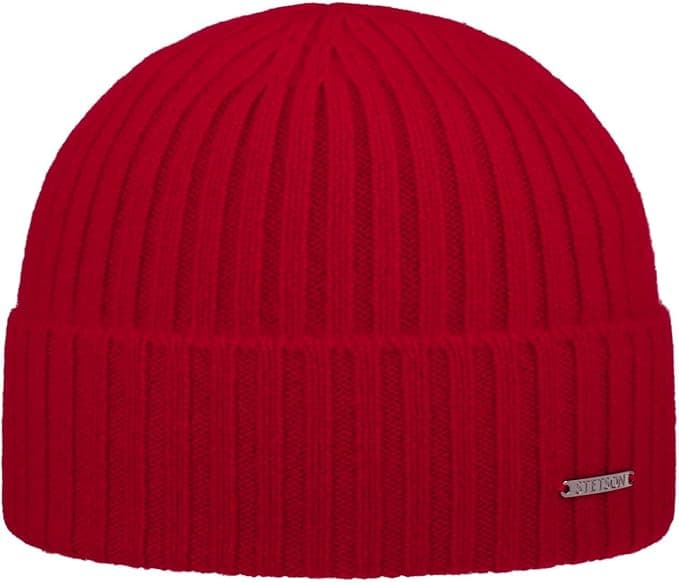 STETSON Varnell czapka bezpiecznikowa gladka jednokolorowa Unisex Jesien Zima