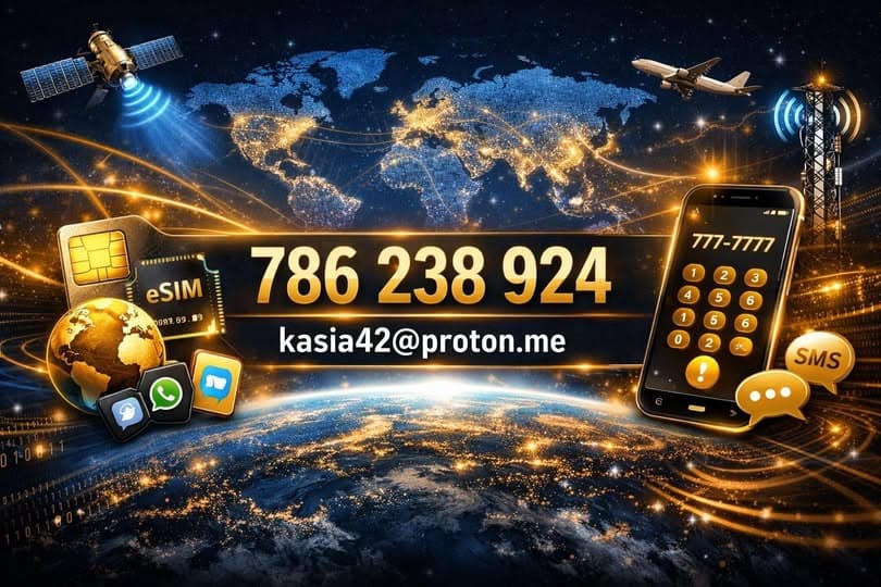 Warszawa — zarejestrowana karta eSIM — stabilne premium numery — wersja PRO