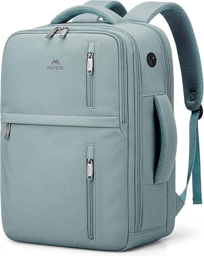 MATEIN Ryanair bagaż podręczny 40x30x20 z mokrym fach, 24L, pawia zieleń