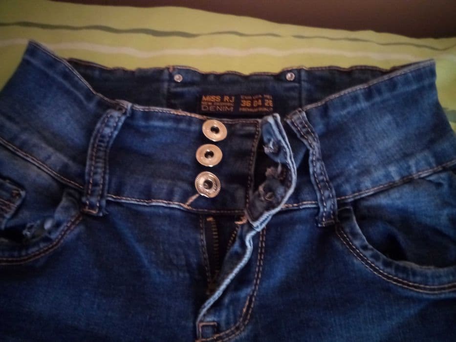 Spodnie damskie jeansy r. XS/S