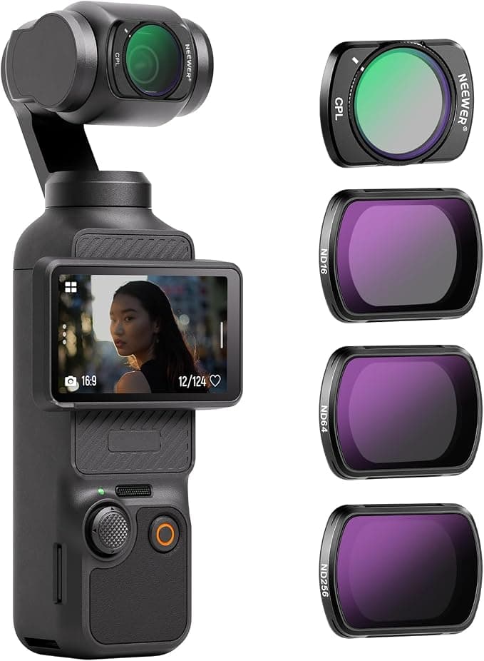 NEEWER Magnetyczny zestaw filtrów ND&CPL kompatybilny z DJI OSMO Pocket 3