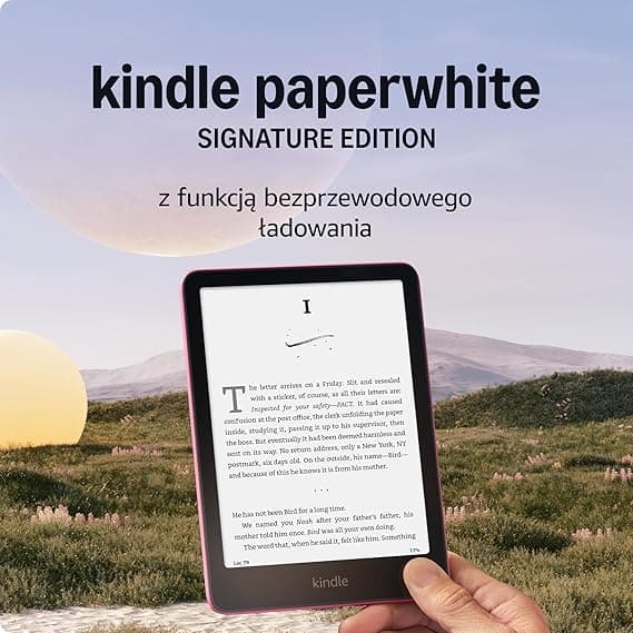 Kindle Paperwhite Signature Edition (najnowsza generacja)