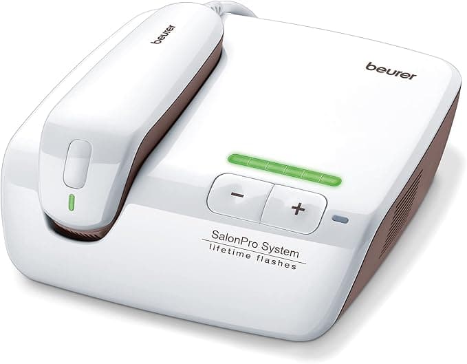 Beurer IPL 10000 plus, trwałe usuwanie włosów