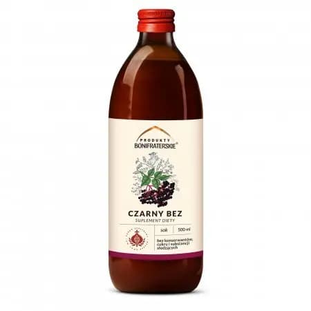 Bonifratrzy - Sok z Czarnego Bzu 500ml