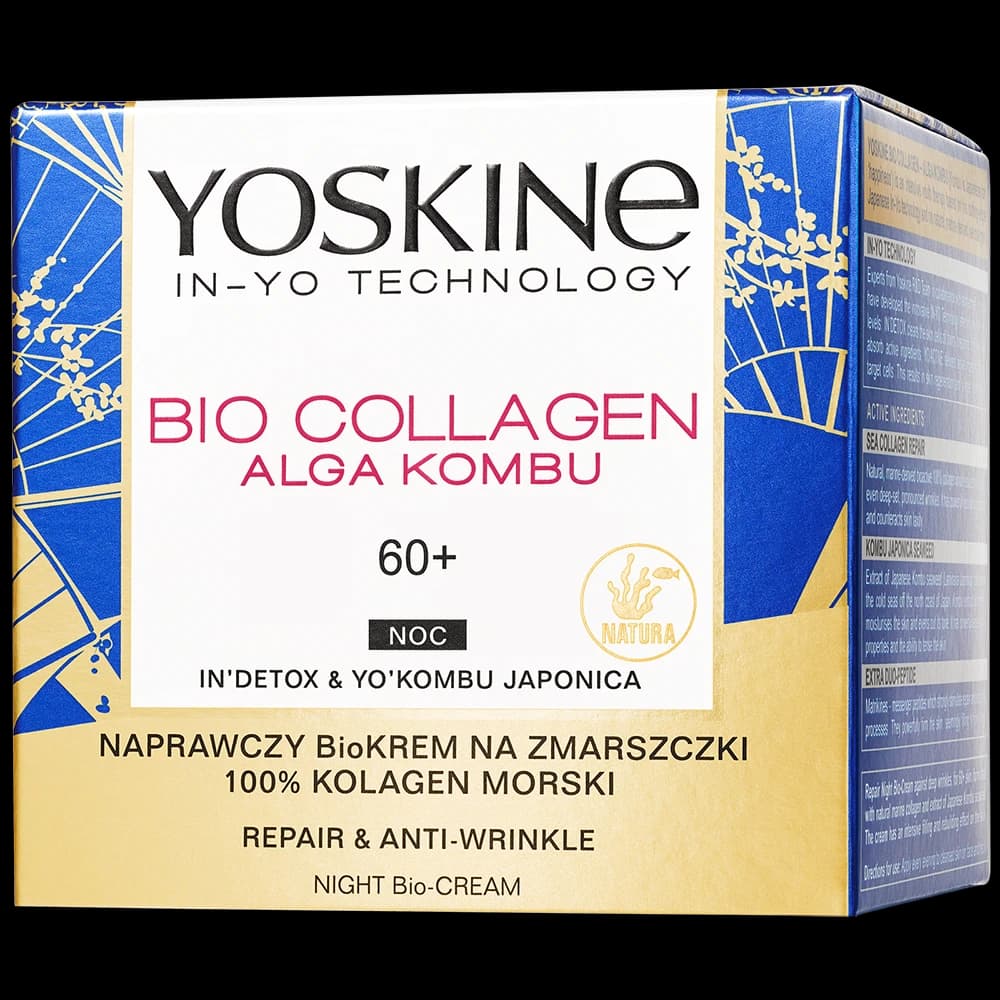 Naprawczy biokrem na zmarszczki 100% Kolagen Morski